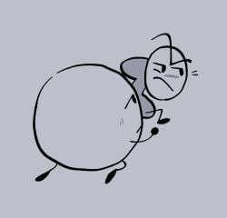 battle_for_dream_island before_sex bfb bfdi bfdia blush fanny_(bfdi) female inanimate_objectt looking_away male moonl1temans1on object_show object_show_community object_shows osc snowball_(bfdi) the_power_of_two tpot
