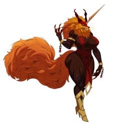 1anthro 1girls anthro anthrofied big_breasts marvel marvel_comics marvel_rivals ratatoskr_(marvel_rivals) squirrel sssonic2 tagme