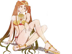 00s 1girls breasts brown_hair curvaceous earrings female female_only hair high_heels human jewelry large_breasts light-skinned_female light_skin long_hair lupin_iii mine_fujiko solo tied_hair twintails very_long_hair white_background