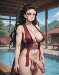 1futa ai_generated areolae balls big_areola big_balls big_breasts big_cock big_nipples big_penis big_testicles breasts cock daki_(kimetsu_no_yaiba) dark_hair demon_slayer dickgirl erect erect_nipple erect_nipples erect_penis erection futa_only futanari huge_balls huge_breasts huge_cock huge_cock huge_testicles intersex kexonik kimetsu_no_yaiba large_areolae large_balls large_breasts large_cock large_penis large_testicles light-skinned_futanari light_skin long_hair long_penis nipples nude nude_futanari penis scrotum solo solo_futa testicles urethra veiny_penis yellow_eyes