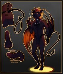 anthro ass demon demon_bat demon_boy flying_fox flyingfox fruit_bat fruitbat furry genital_piercing giant_golden-crowned_flying_fox goth goth_boy lip_piercing male megabat metalhead nipple_piercing nude ocs original_character penis piercings reference_image spiked_penis tattoos