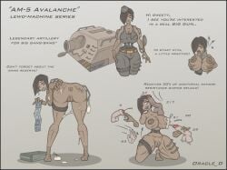 fan character from crossout by oracle dominus