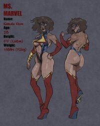 kamala khan from marvel by melykeyb
