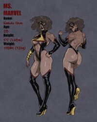 kamala khan from marvel by melykeyb