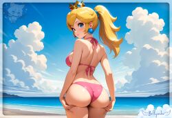 princess peach from deviantart by bellyanka