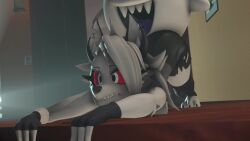 1_minute_long 3d 3d_animation anal anal_sex anal_vore animated anthro anus ass assisted_exposure belly_expansion big_breasts big_butt blowjob body_invasion boo_(mario) breast_expansion breasts bulge clenched_teeth clothed crown deep_rimming dominant_male erect_nipples eyes_crossed face_down_ass_up female female_raped forced forced_exposure forced_transformation furchev futa_transformation futanari genitals ghost glowing_eyes hellhound helluva_boss helpless huge_belly king_boo large_insertion laying_on_ground laying_on_stomach leggings long_tongue loona_(aeridiccore) loona_(helluva_boss) male mario_(series) moaning moaning_in_pleasure mp4 naked partially_clothed paws penis possessed possession purple_eyes rape raped_by_monster red_eyes rimming rimming_female sfm shorts socks sound sound_effects source_filmmaker stockings submissive_female tagme tearing_clothes torn_clothing transformation transformation_through_sex twitching_anus vagina video voice_acted vore white_fur winking_anus