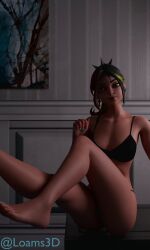 helsie (fortnite) from epic games by loams3d