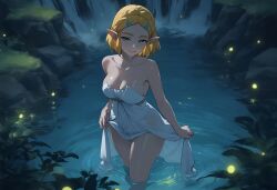 princess zelda from tears of the kingdom by nspdld