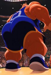 warner_brothers space_jam looney_tunes ai_generated civitai gay yaoi male male_only pound_(space_jam) bruhman23 accurate_art_style