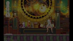 1boy 1boy1girl 1girls 2d 2d_animation after_sex artificial_vagina banner book bookshelf castle_of_temptation chains cloak clock clock_tower consensual continue_after_cum continuous_ejaculation cowgirl_position cum cum_in_pussy cum_inside cum_on_floor death_by_snoo_snoo draining english english_text female glass_container gold_eyes health_bar intersex laboratory lights longer_than_2_minutes longer_than_30_seconds longer_than_one_minute male milking milking_penis music penetration pixel_animation pixel_art pleasure_face poring portal red_eyes red_hair riding riding_penis robot robot_girl robot_humanoid science semen semen_in_vagina sex sex_doll sex_toy skull sound tagme text text_bubble tile_floor video video_games virgin virginity_loss white_hair white_skin