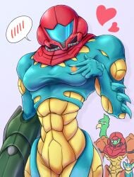 armored samus from metroid by wata ridley