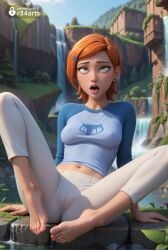 gwen tennyson from ben 10 by r34arts