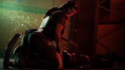 about_to_cum about_to_explode bdsm_gear bdsm_mask bondage brazilian brazilian_female brown_eyes brown_skin captive caveira_(rainbow_six) clothed clothed_female dildo dildo_on_ground dominant dominant_female domination female female_on_top femdom gag gagged gun imminent_facesitting imminent_rape imminent_sex interrogation kjthegrimreaper latex latex_mask latina rainbow_six rainbow_six_siege rape reverse_rape strapped tactical_gear