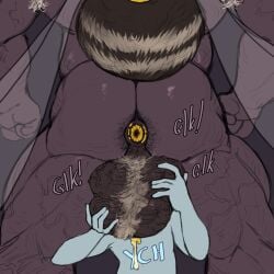 1:1 4_balls addiction alien anal_hair anthro anus armpit_hair arthropod azathura ball_worship balls bee big_muscles bodily_fluids body_hair body_worship cum cum_diet cum_in_mouth cum_inside dominant dominant_anthro dominant_male drinking drinking_cum duo epididymis genital_fluids genital_worship genitals hi_res huge_muscles hymenopteran hyper hyper_muscles insects male miel_the_bumblebee monster multi_balls multi_genitalia muscular pubes softbeeplease tail vein veiny_balls ych_(character)