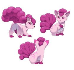 absurd_res almara_(los) animal_genitalia animal_penis anus canine_genitalia canine_penis fairy fairy_mark feral generation_1_pokemon genitals hi_res iabelle male nintendo penis pink pink_eyes pokemon pokemon_(species) presenting reference_image solo vulpix