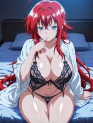 rias gremory from high school dxd by lewdxbytes