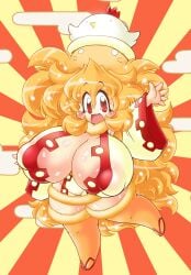 breasts bunny_ears female gigantic_breasts hips huge_breasts huge_hips huge_nipples hyper_breasts hyper_eyes hyper_nipples kumikae_coomin large_breasts nipples robopon shortstack tagme tamori_hataru