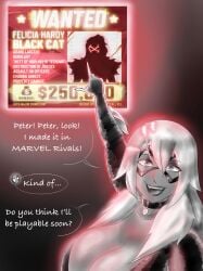 black cat (marvel) from marvel by noirsun00