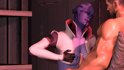 3d aria_t'loak asari commander_shepard knogg male mass_effect mass_effect_3