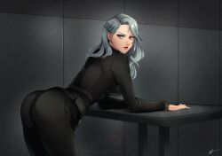 sae niijima from persona by eightyfourart