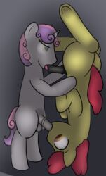 69 apple_bloom_(mlp) apple_buck_(mlp) barrzalex color cutie_mark_crusaders duo fellatio friendship_is_magic furry furry_only gay hair_on_head horn male male_only multiple_males my_little_pony no_humans oral pony rule_63 side_view sweepy_belle_(mlp) sweetie_belle_(mlp) tail unicorn yaoi