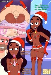 anal bikini christmas condom condom_wrapper connie_maheswaran cuckold cum_in_pussy gift greg_universe new_year night ntr steven_universe