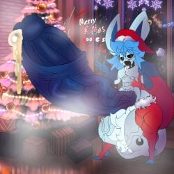 big_penis christmas eeveelution furry glaceon huge_cock hyper_penis lattemon lattemon_(character) nintendo penis pokemon pokemon_(species) tagme thick_thighs wide_hips