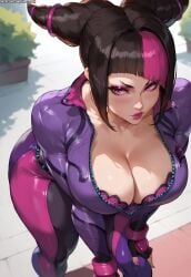 1girls ai_generated artist_name ass ass_bigger_than_head ass_focus background bangs bare_thighs big_ass big_breasts big_butt big_hips big_thighs bimbo bimbo_body black_hair blush bodysuit breast_focus breasts breasts_bigger_than_head busty cleavage closed_mouth clothing collarbone curvaceous curvy_body curvy_female curvy_figure curvy_hips edit edited edited_art eyelashes eyeshadow female female_only fingerless_gloves fit_female from_above front_view full_body gloves hair hair_horns hips huge_breasts huge_thighs inviting japanese_female juri_han kladen kladenart large_ass large_breasts large_butt large_thighs leaning_forward light-skinned_female light_skin lipstick long_sleeves looking_at_viewer makeup mature_woman milf mommy naughty_face naughty_smile no_sex open_clothes outdoors pale-skinned_female pale_skin pants pinup ponytail pov presenting presenting_breasts puffy_lips purple_hair purple_lipstick seductive seductive_eyes seductive_look seductive_smile smile smiling_at_viewer solo solo_female solo_focus stable_diffusion standing street_fighter street_fighter_6 street_fighter_v teen teenager tight_clothing tight_fit tight_pants unzipped unzipped_bodysuit voluptuous voluptuous_female voluptuous_teen watermark wide_ass wide_hips wide_thighs