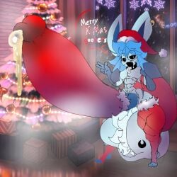 big_penis christmas eeveelution furry glaceon huge_cock hyper_penis lattemon lattemon_(character) nintendo penis pokemon pokemon_(species) tagme thick_thighs wide_hips