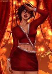 courtney (dispatch) from dispatch (game) by yessarts
