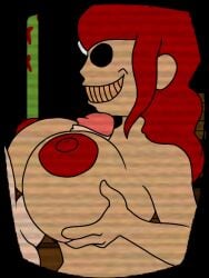 1boy 1girls animated animated animated beat_banger big_breasts black_eyes breasts creepy creepy_smile creepypasta damsel_(mario_85) distress_(damsel) empty_eyes female hands_on_breasts holding holding_breasts holding_breasts_up horror house_of_horrorbrews long_hair long_red_hair luxuszelxd luxuszelxd_(mod_artist) male male/female mario_(series) mario_85 nightmare_fuel nightmare_waifu nipples nude nude_female nude_male nudity outdoors outside paizuri princess princess_peach princess_toadstool red_hair royalty smile smiling standing standing_paizuri super_mario_bros._(nes) sweetcraze_(mod_artist) titjob vhs_filter wide_smile