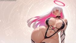 16:9 1girls 2d ai_generated big_breasts breasts busty curvaceous curvaceous_figure curvy curvy_body curvy_figure curvy_hips huge_breasts quantrup solo solo_female toned toned_body wallpaper