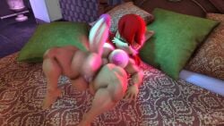3d abs animated anthro diag34k futanari hyper_penis masturbation muscular_futa sally_acorn sonic_(series) tagme video