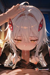 1boy 1girls aether_(genshin_impact) ai_generated artist_name censored genshin_impact horny_female mihoyo pleasure_face ronova_(genshin_impact) sex straight