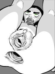 anus box_chan goth lipstick mandy_anders pussy thick_thighs