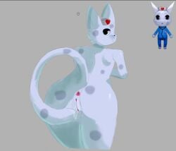 animal_hospital cat_girl digital_art nurse pussy_juice_drip roblox wet_pussy