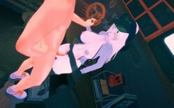 cum cum_in_pussy cum_inside indie_virtual_youtuber juniper_(egocider) juniper_actias koikatsu koikatsu_(medium) no_sound standing_sex tagme video virtual_youtuber vtuber yurabe yurabe_(scene)