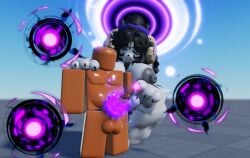 1boy 1girls alternate_version_available anthro areolae barefoot big_breasts boxingstudio breasts completely_nude completely_nude_female female full_body furry goat goat_girl handjob magic_handjob magic_job magic_user male naked naked_female nipples nude nude_female penis roblox robloxian using_powers