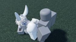 3d ass ass_exposed ass_up bunny_ears bunny_girl dummy_(roblox) loop partially_clothed rabbit rabbit_tail roblox roblox_avatar robloxian shorter_than_30_seconds sound tagme tail_wagging video white_skin