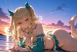 ai_generated attractive attractive_body attractive_female beach beach_background big_ass big_breasts big_butt big_thighs blonde_hair breasts brown_hair curvy cute fairy_tail fat_ass fat_butt female giant_breasts hot huge_ass huge_breasts huge_butt huge_thighs lucy_heartfilia massive_ass massive_breasts massive_butt miyuai seductive sex sexy sexy_body sexy_female thick thick_ass thick_body thick_booty thick_butt thick_legs thick_thighs twintails twintails_(hairstyle) yellow_hair