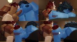 1boy 1boy1girl 1girl 1girls 3d 3d_(artwork) blue_body blue_heart cum cum_in_pussy cum_inside dark_blue_hair lampshaderr34 original_character penis ping_pong roblox robloxian sex tagme voluptuous_female