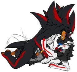 alpha_channel anthro ball_tuft balls canid canine canis clitoris clothing digital_media_(artwork) duo erection eulipotyphlan female female_penetrated from_front_position fur genitals hair handwear hedgehog hi_res humanoid_genitalia humanoid_penis lying male male/female male_penetrating male_penetrating_female mammal missionary_position nude on_back penetration penile penis sega sex shadow_the_hedgehog sheena_ink sheena_ink_(character) sonic_the_hedgehog_(series) tail tongue tuft vaginal vaginal_penetration vulva wolf