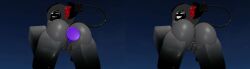 black_horns demon demon_girl demon_horns demon_tail dildo eldie_(lampshaderr34) female female_focus female_only grey_body grey_hair hairy_pussy lampshaderr34 naked naked_female original_character penis pubic_hair purple_dildo purple_penis roblox robloxian solo_female