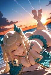 ai_generated attractive attractive_body attractive_female beach beach_background big_ass big_breasts big_butt big_thighs blonde_hair breasts brown_hair curvy cute fairy_tail fat_ass fat_butt female giant_breasts hot huge_ass huge_breasts huge_butt huge_thighs lucy_heartfilia massive_ass massive_breasts massive_butt miyuai seductive sex sexy sexy_body sexy_female thick thick_ass thick_body thick_booty thick_butt thick_legs thick_thighs twintails twintails_(hairstyle) yellow_hair