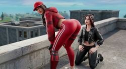2girls 3d 3d_animation ai_generated animated ass bare_ass buildings caked_up clothing epic_games fortnite fortnite:_battle_royale grok groping_ass huge_ass huge_butt jiggling_ass kissing_ass mp4 original_character panties ruby_(fortnite) smothering smothering_ass tagme thick_ass tilted_towers video white_panties yuri