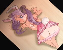 1girls bunnysuit kagami_hiiragi lucky_star tagme yamasaki_wataru