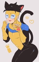 cat_ears cat_tail catboy femboy invincible invincible_(comics) invincible_(superhero) invincible_(tv_series) mark_grayson tail twink