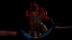 1boy 1futa 3d 3d_render 69 69_position blender blowjob fellatio futa_focus futa_on_male futadom futanari marvel marvel_comics marvel_rivals oral scarlet_witch spider-man tagme