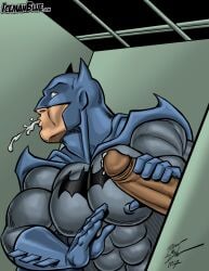 after_fellatio after_sex batman batman_(bruce_wayne) batman_(series) big_pecs black_cock blowjob blowjob_face breasts bruce_wayne clothed clothed_sex clothing cock cum cum_in_mouth cum_inside cumming_from_giving_oral cumming_in_mouth dark-skinned_male dc dc_comics digital_media_(artwork) fellatio fully_clothed gay gay_sex glory_hole hand_on_penis handjob handjob_while_sucking icemanblue interracial justice_league light-skinned_male man_boobs mask masked masked_male nipples nipples_visible_through_clothing oral oral_sex pecs penis penis_in_mouth spitting spitting_cum sucking sucking_penis superhero