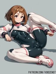 1female 1girls ai ai_assisted ai_generated big_ass big_breasts big_butt big_thighs boku_no_hero_academia busty busty_female female female innie_pussy laying laying_back laying_down laying_on_back laying_on_bed laying_on_floor laying_on_ground legs legs_held_open legs_open legs_spread legs_up looking_at_viewer my_hero_academia pussy pussy_lips solo spread_legs tight_pussy uraraka_ochako uraraka_ochako_(hero_outfit) voidzen